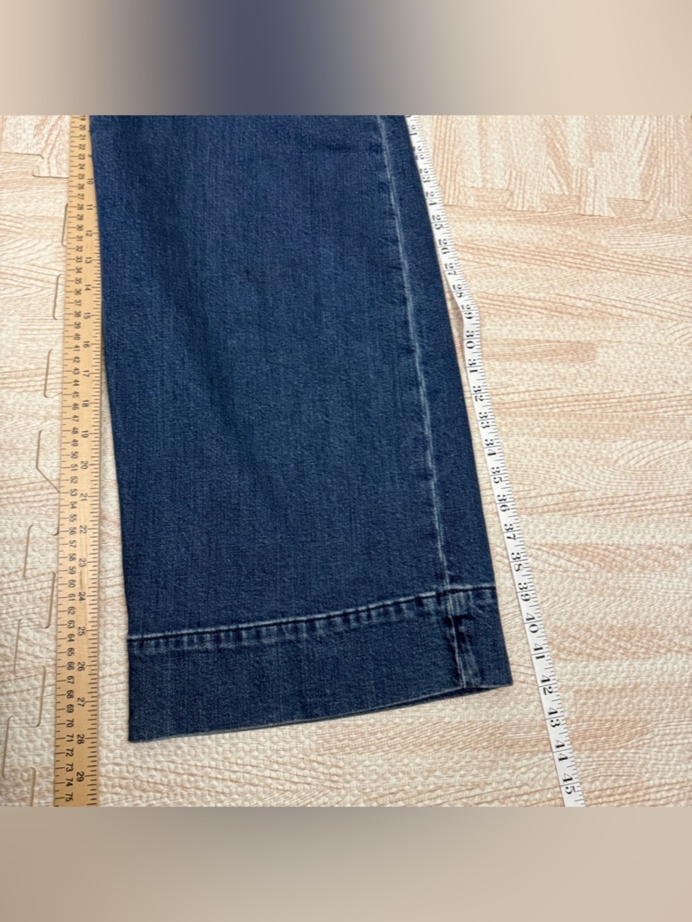 Everlane Women’s The Mariner Wide Leg Baggy Jeans In Vintage Indigo Size 31 X 28 - Picture 11 of 13